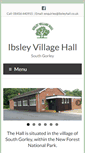 Mobile Screenshot of ibsleyhall.co.uk